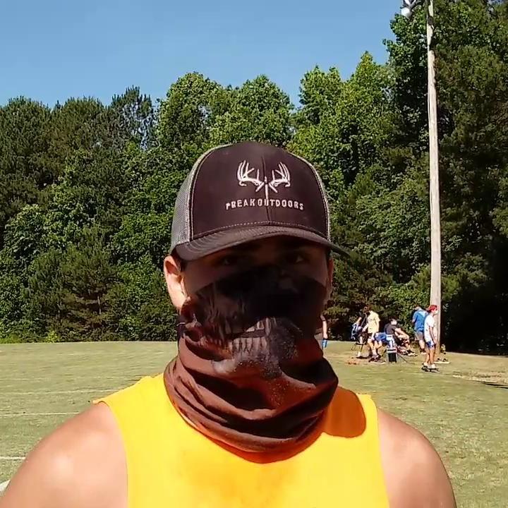 Wilson football player Dylan Crouch speaks after first summer practice